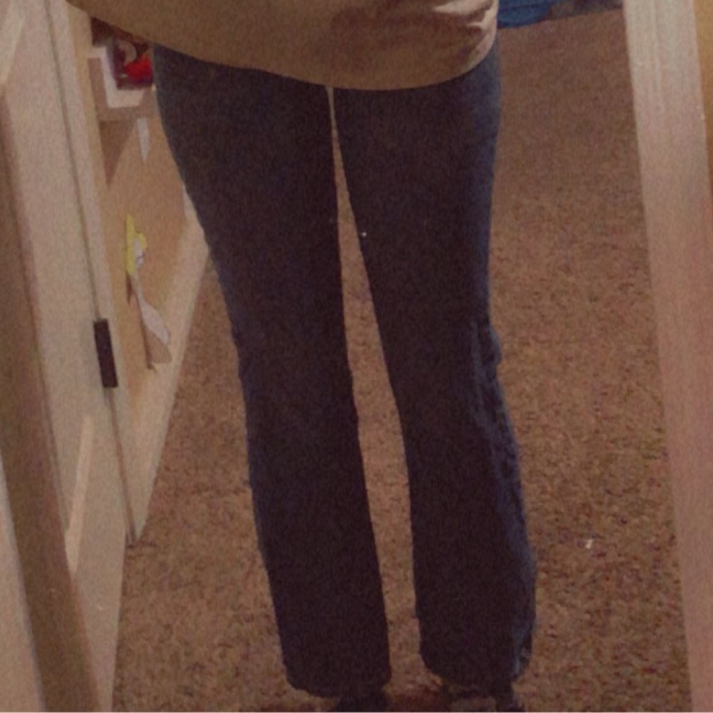 Y2K Low Rise Straight Jeans